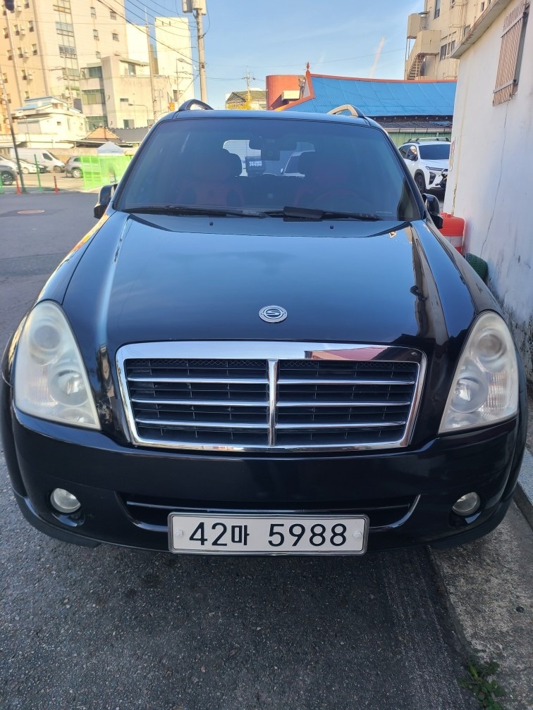 렉스턴 II Y200 7인승(디젤 RX5) 4WD 고급 매물 썸네일