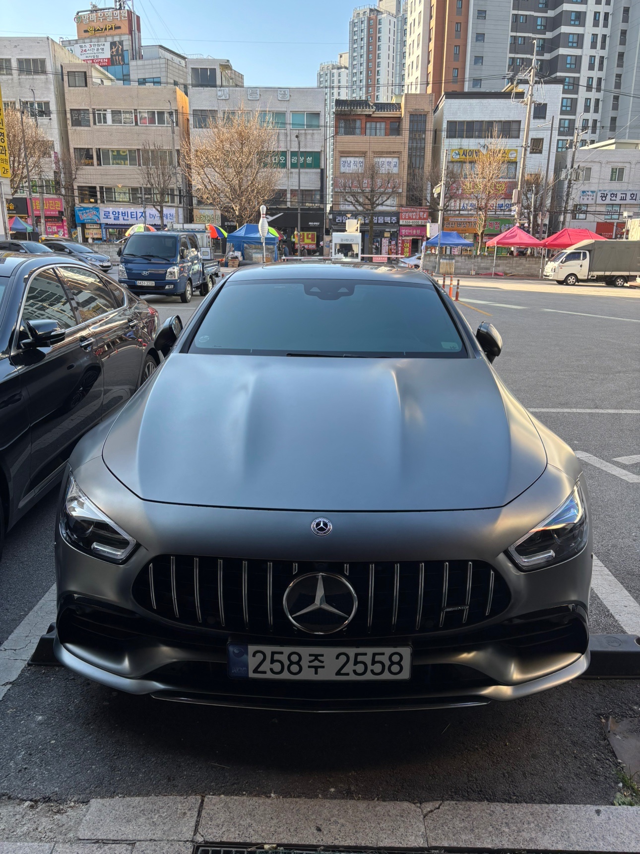 AMG GT C190 4도어 GT43 4Matic + 후기형 (389마력) 매물 썸네일