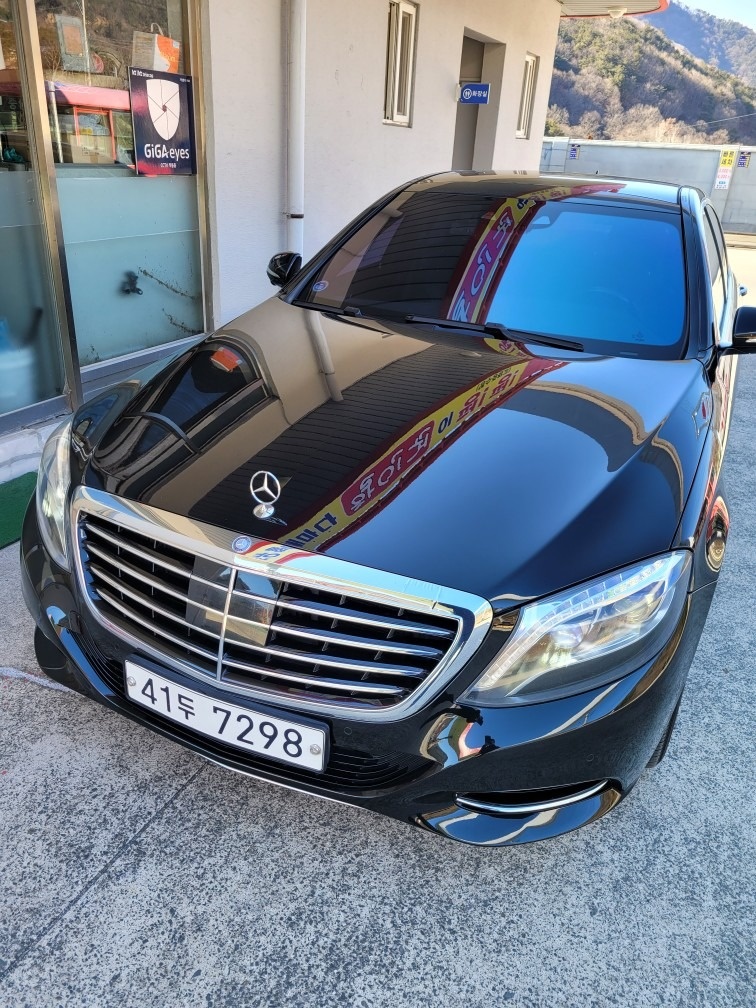 S 클래스 W222 S500 4Matic L 전기형 (455마력) 매물 썸네일