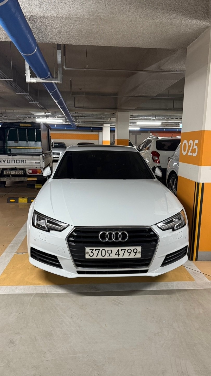 A4 B9/8W 40 TFSI 전기형 (190마력) 매물 썸네일