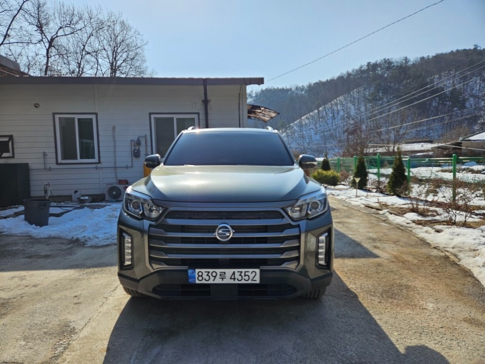 더 뉴 렉스턴 스포츠 Q215 5인승(디젤 2.2) 4WD 프레스티지 매물 썸네일