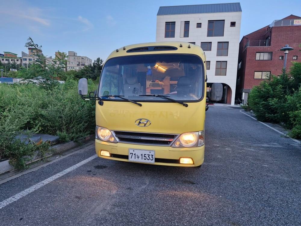 e 카운티 어린이버스 단축 전중문 DLX 160마력 매물 썸네일