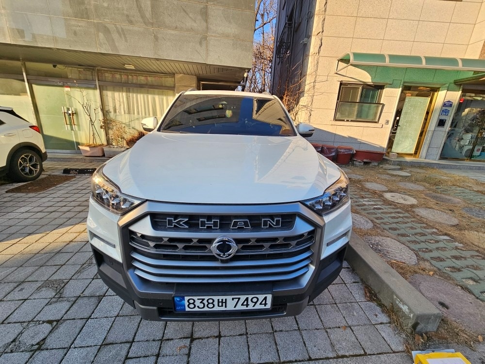 뉴 렉스턴 스포츠 Q261 5인승(디젤 2.2) 4WD (쿨멘) 프레스티지 매물 썸네일