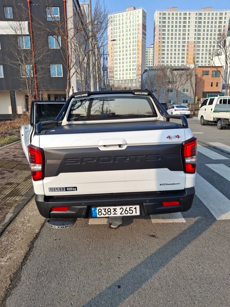 뉴 렉스턴 스포츠 Q261 5인승(디젤 2.2) 4WD 노블레스 매물 썸네일