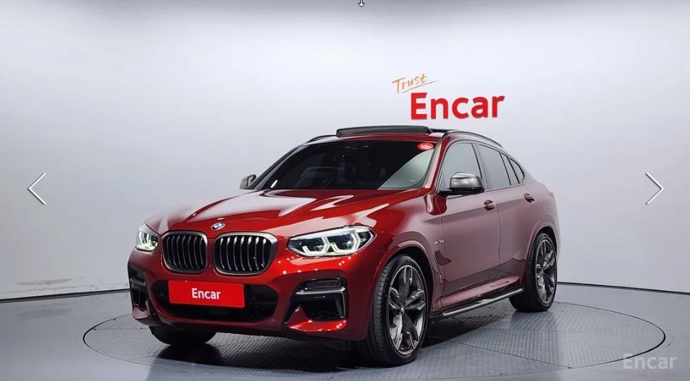 X4 G02 M40d xDrive 전기형 (326마력) 매물 썸네일