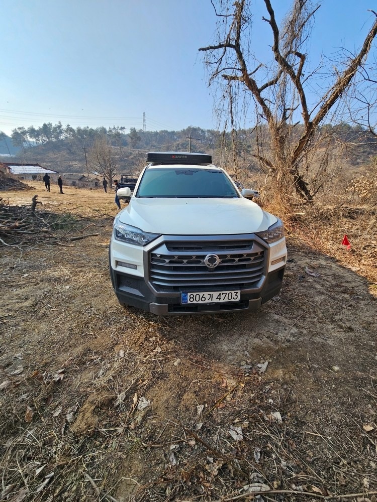 뉴 렉스턴 스포츠 Q261 5인승(디젤 2.2) 4WD (쿨멘) 노블레스 매물 썸네일