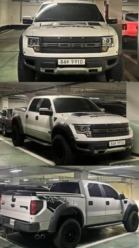 F150 XII 더블캡 6.2 (V8 4WD) (411마력)SVT Raptor 매물 썸네일