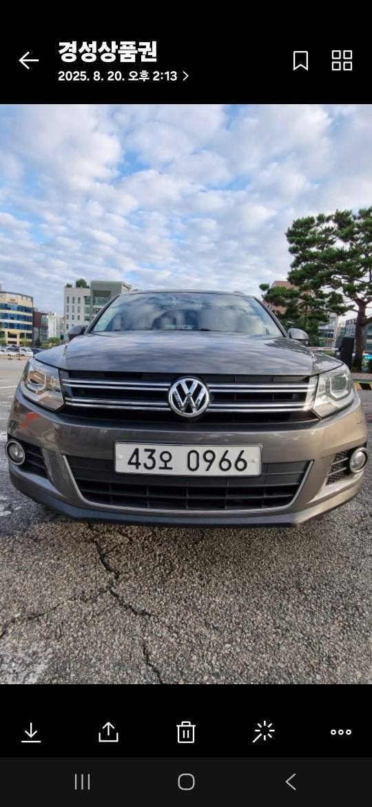 뉴 티구안 5N 2.0 TDI BMT (150마력) 매물 썸네일