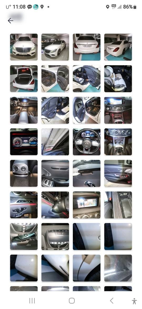 S 클래스 W222 S350 d 4Matic 후기형 (286마력) 매물 썸네일