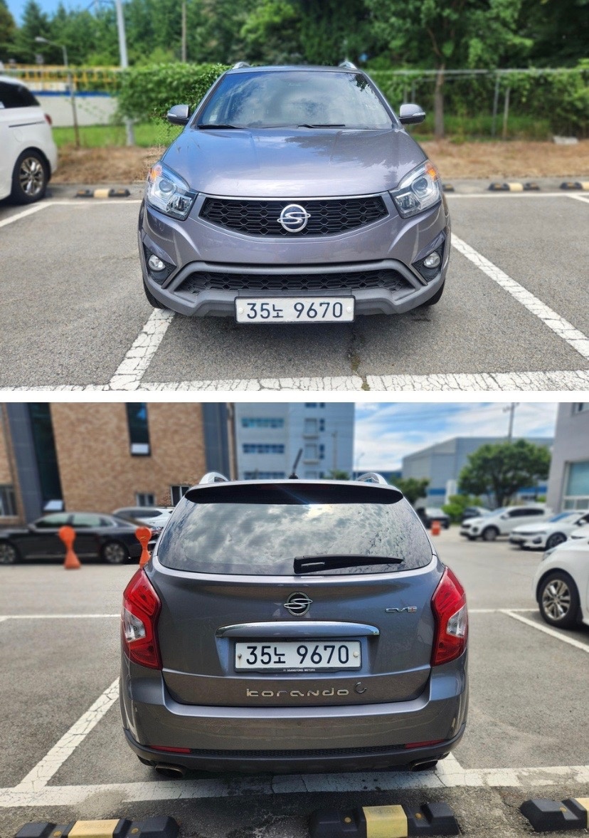 뉴 코란도 C C200 5인승(디젤 2.0) FWD CVT 고급 매물 썸네일