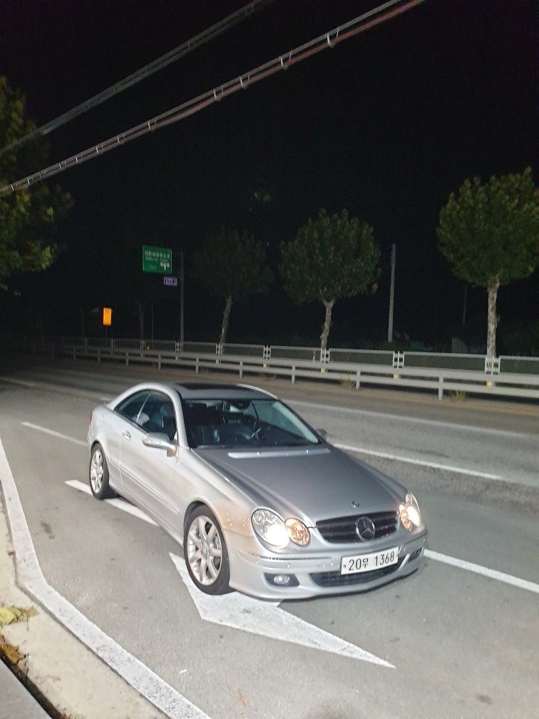 2004년 w209 clk240 m1