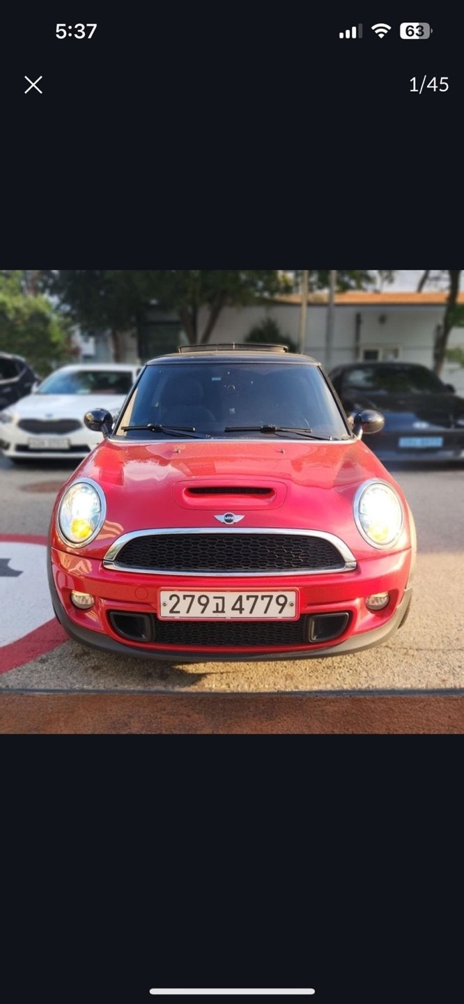 쿠퍼 S Ⅱ R56 3DR 1.6 s JCW(184마력) 매물 썸네일