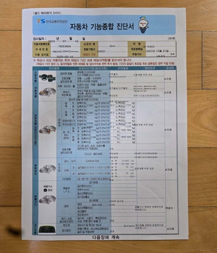 2채널 블랙박스있습니다.
금연차량 이 중고차 직거래 (11)