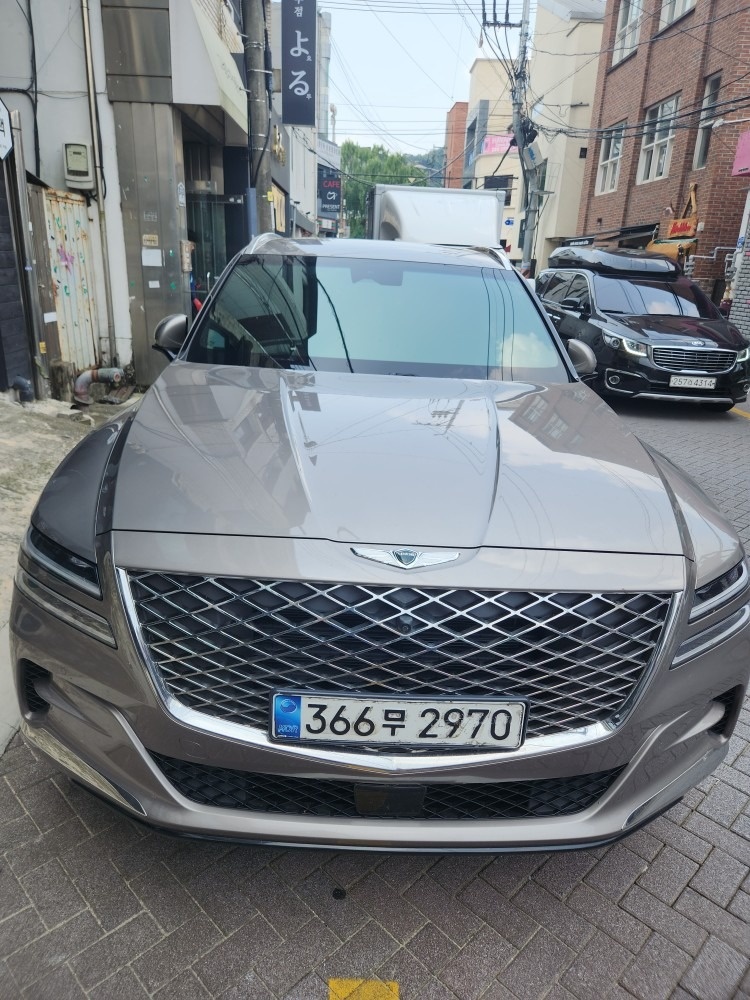 GV80 JX1 7인승(가솔린 2.5T) AWD 19인치 (기본디자인) 매물 썸네일