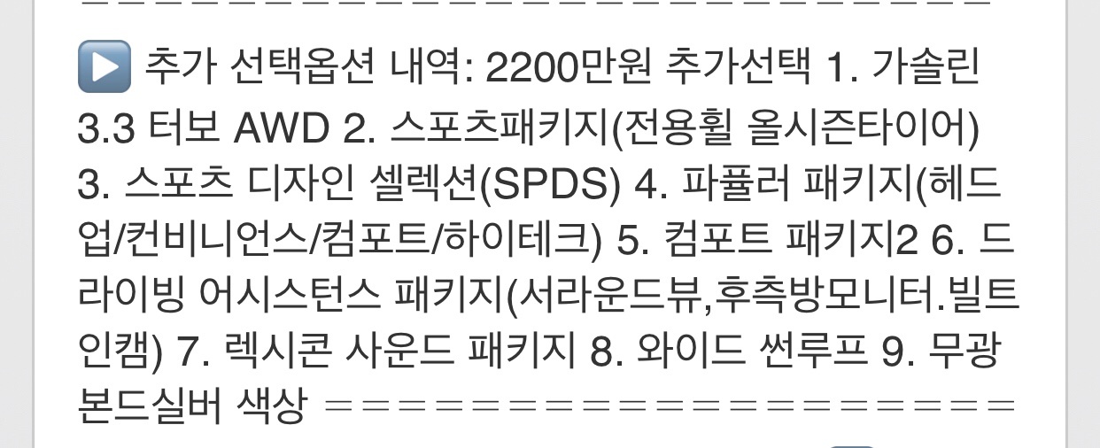 풀옵션 4륜 3.3.실내 와관 최상  중고차 직거래 (12)