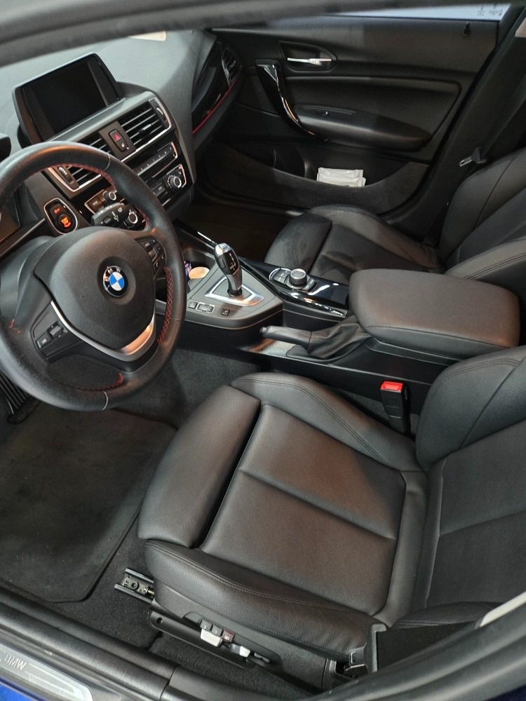 BMW 118d 메르테리안블루 컬러  중고차 직거래 (7)