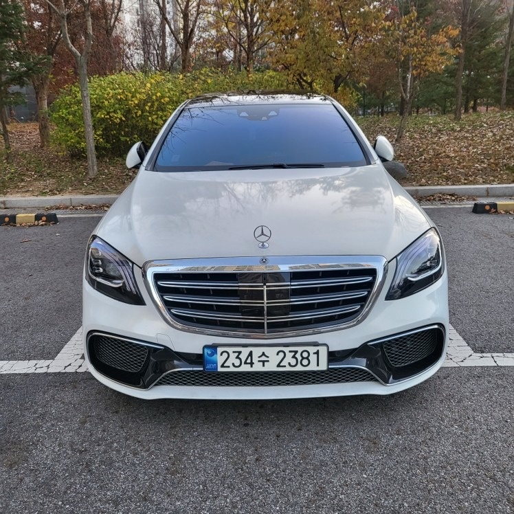 S 클래스 W222 S500 4Matic L 전기형 (455마력) 매물 썸네일