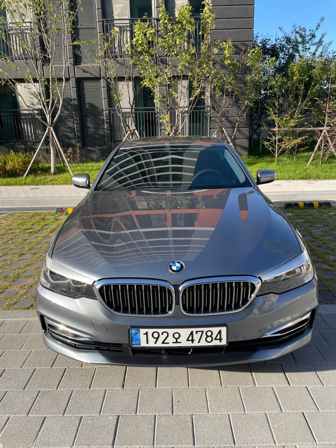 BMW 520i 럭셔리 블루스톤/꼬냑 중고차 직거래 (1)