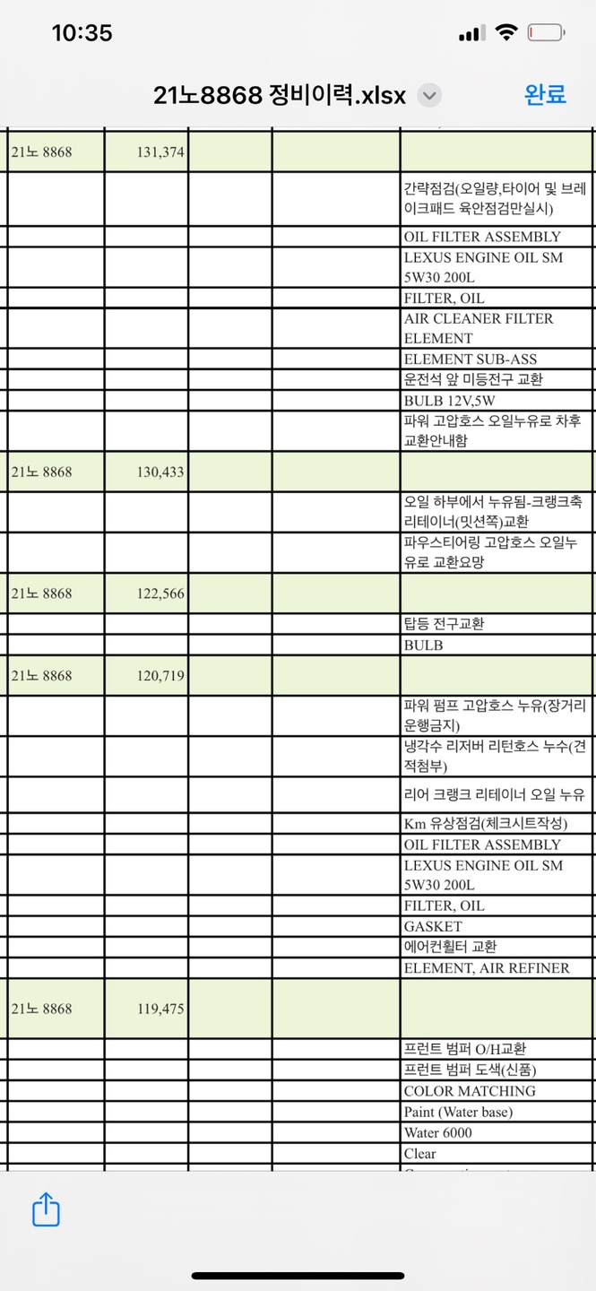 분당의 렉서스 딜러하시는 지인에게 구 중고차 직거래 (10)