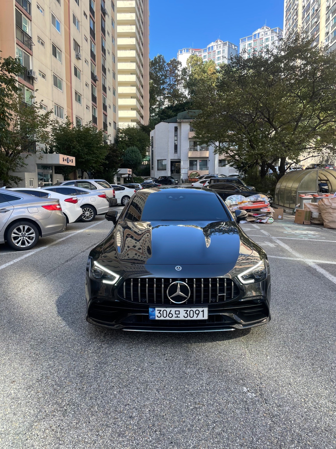 AMG GT C190 4도어 GT43 4Matic + 전기형 (367마력) 매물 썸네일