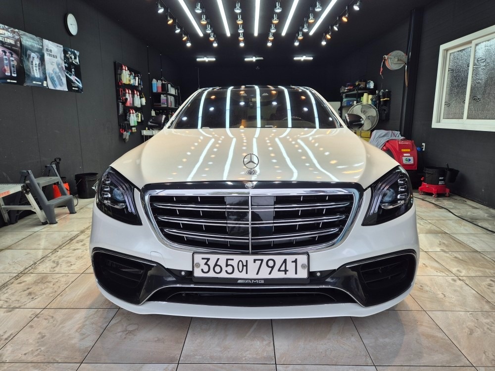 S 클래스 W222 S500 4Matic L 전기형 (455마력) 매물 썸네일