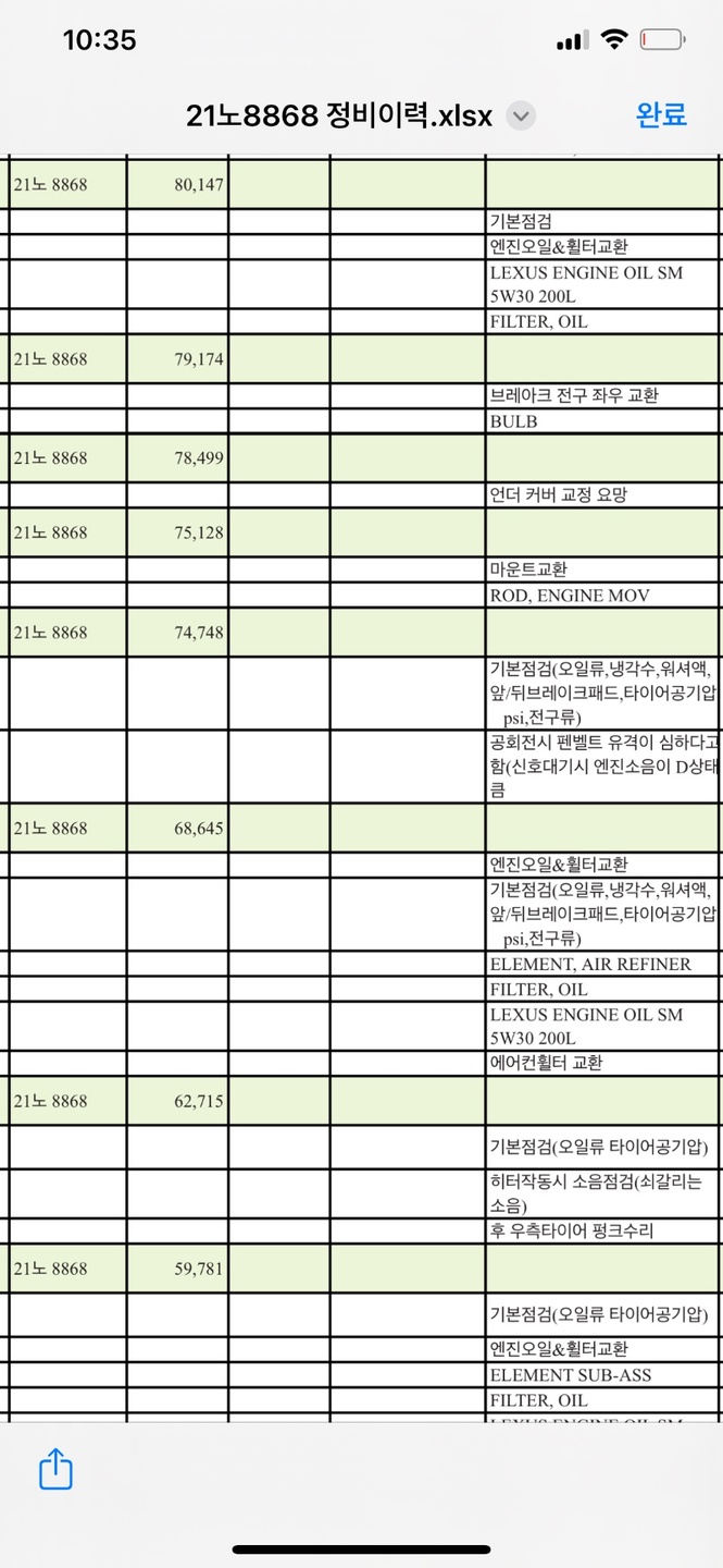 분당의 렉서스 딜러하시는 지인에게 구 중고차 직거래 (7)