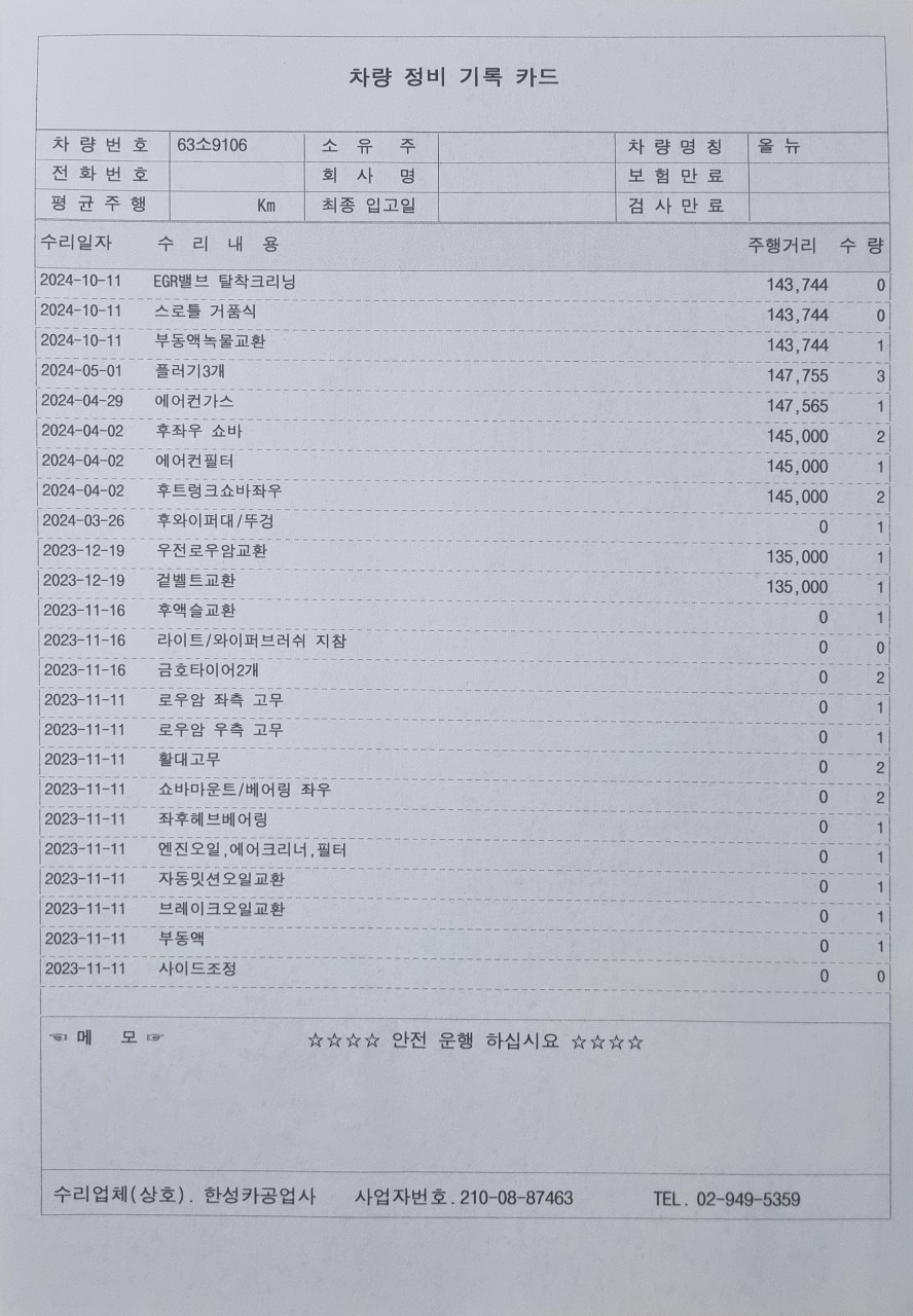 중고로구입하여 업무용으로사용하였으며  중고차 직거래 (12)