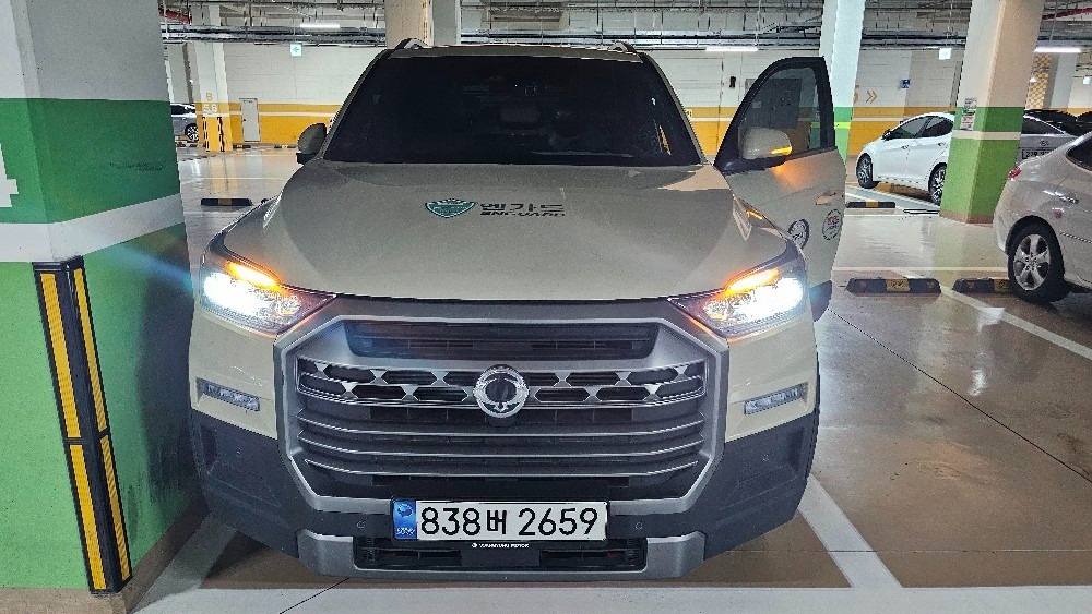 뉴 렉스턴 스포츠 Q261 5인승(디젤 2.2) 4WD 쿨멘 프레스티지 매물 썸네일