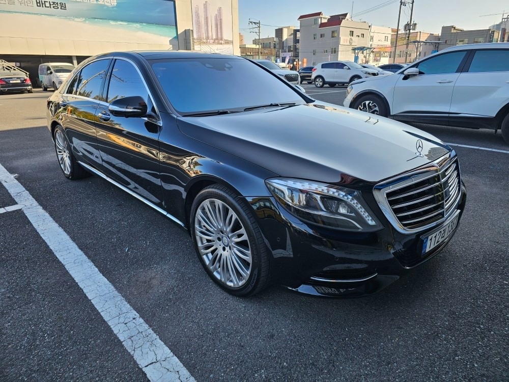 S 클래스 W222 S500 4Matic L 전기형 (455마력) 매물 썸네일