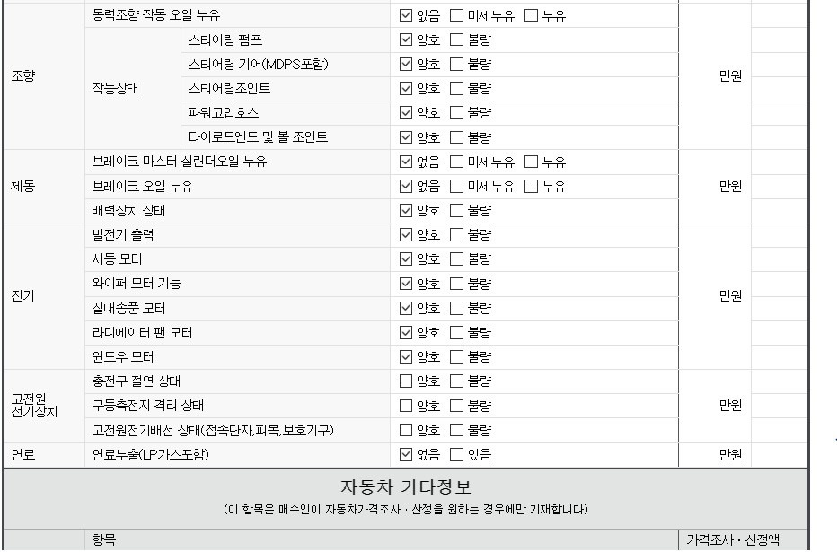 미션 미세누유 외에는 누유 없이 깔끔 중고차 직거래 (9)