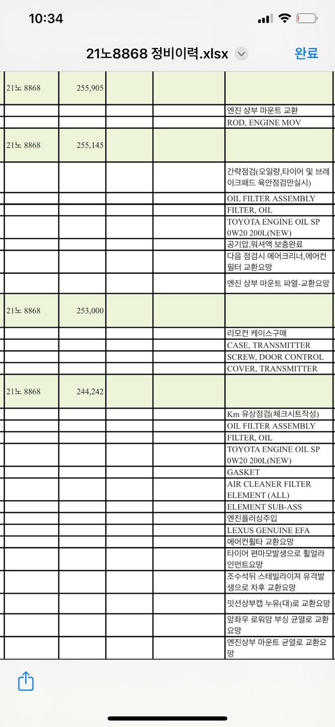 분당의 렉서스 딜러하시는 지인에게 구 중고차 직거래 (17)