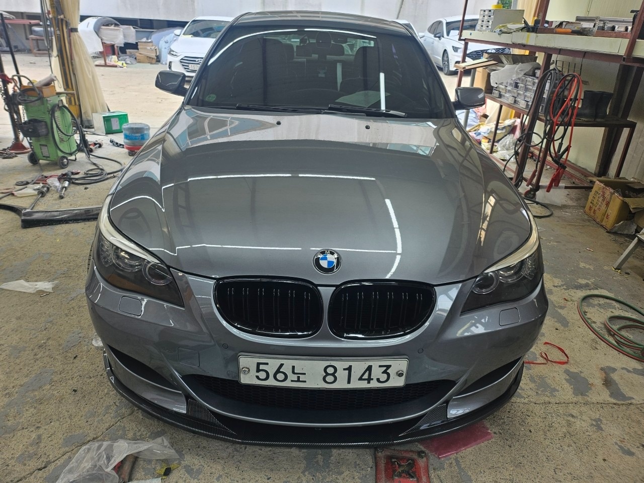 누유 누수 없는 BMW E60 528 중고차 직거래 (5)