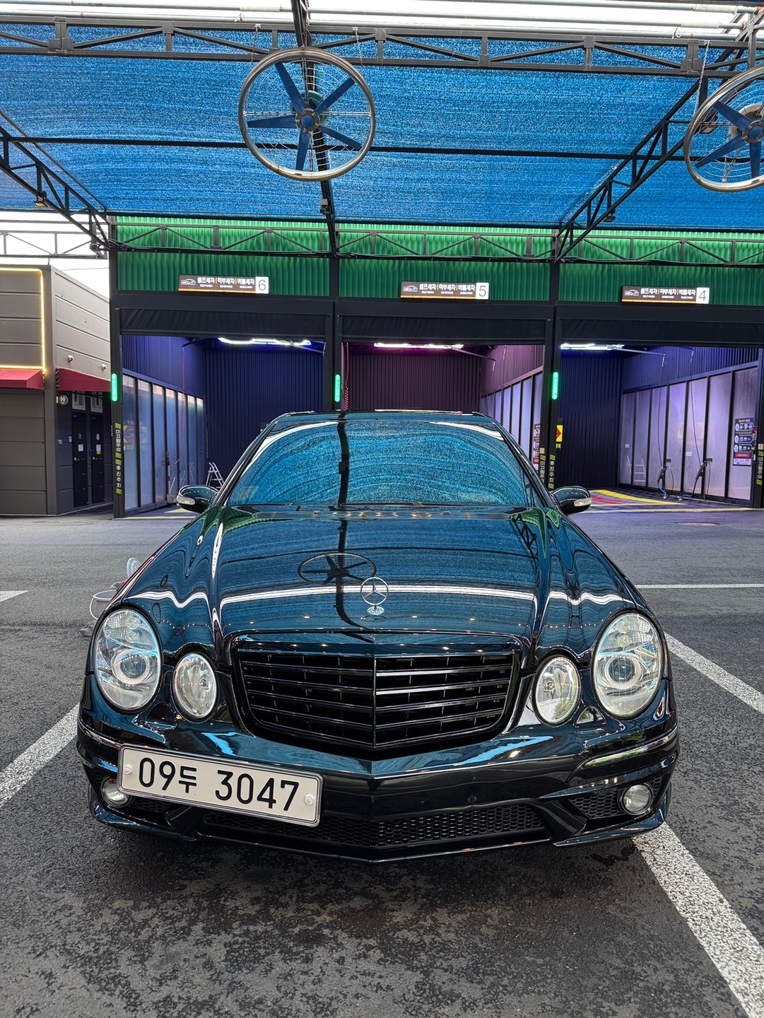 벤츠 E55amg V8 5.5 sup