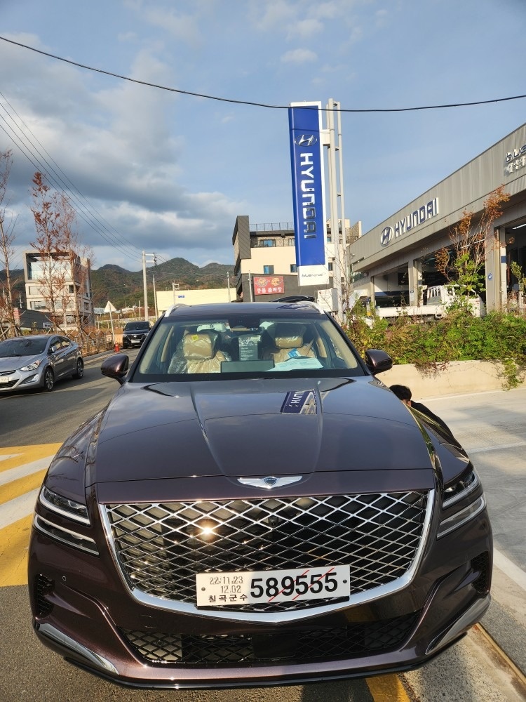 GV80 JX1 5인승(가솔린 2.5T) AWD 22인치 (기본디자인) 매물 썸네일