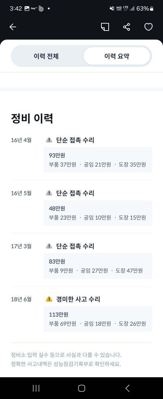 블랙박스, 내비 매립, 하이패스 있습 중고차 직거래 (5)