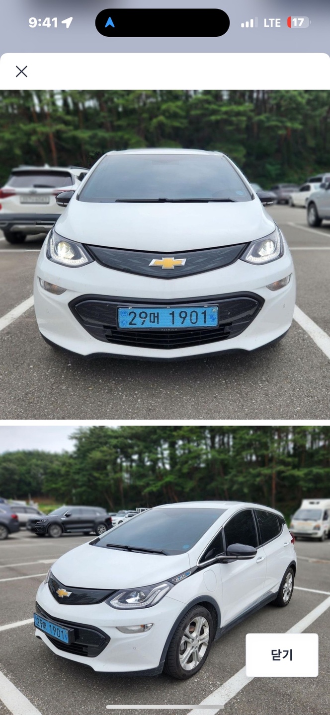 볼트 BEV(66kWh/414km) FWD LT 디럭스 매물 썸네일