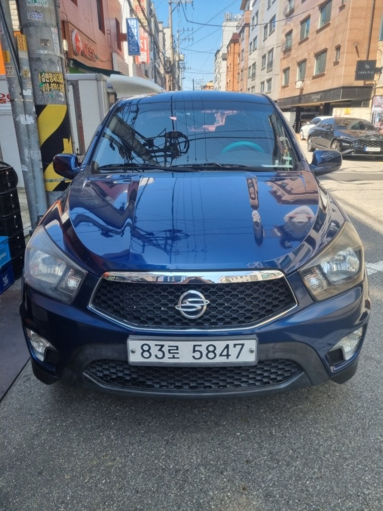 코란도 스포츠 Q150 5인승(CX7 2.0) 4WD 패션 매물 썸네일