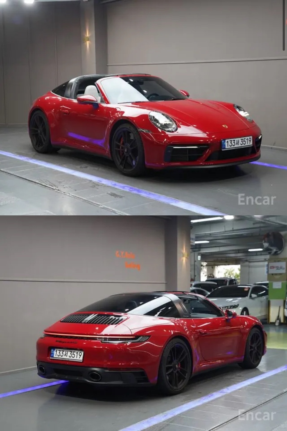 911 992 Targa 4 GTS (490마력) 매물 썸네일