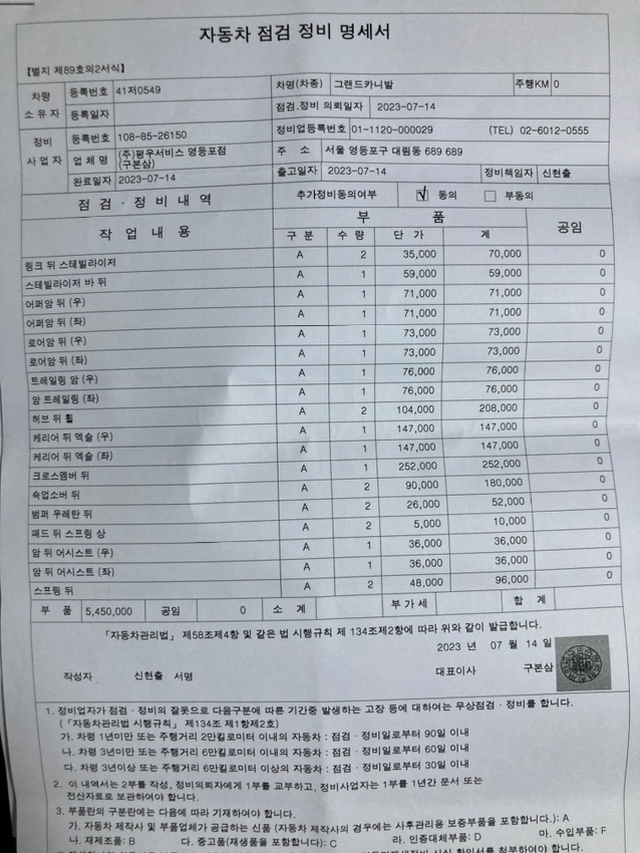 상태는 판매중인 카니발r 차량중 가장 중고차 직거래 (31)