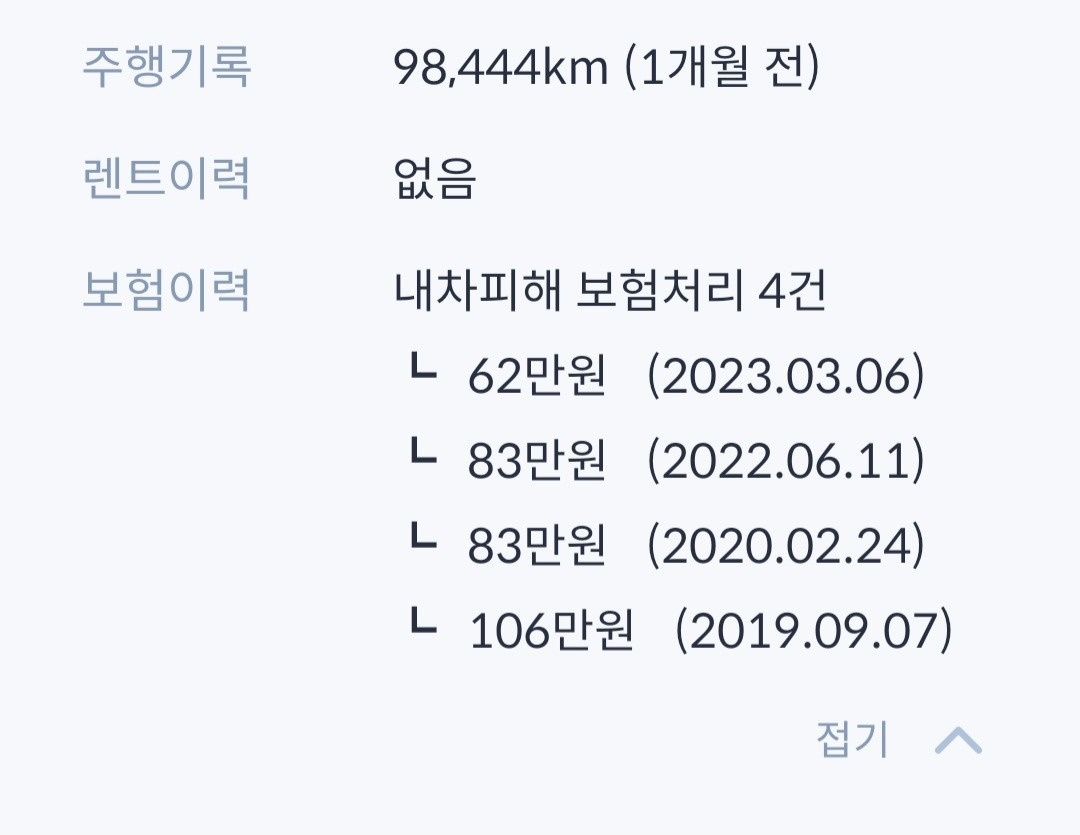 중고차 구입 후 300만 원 수리하였 중고차 직거래 (6)