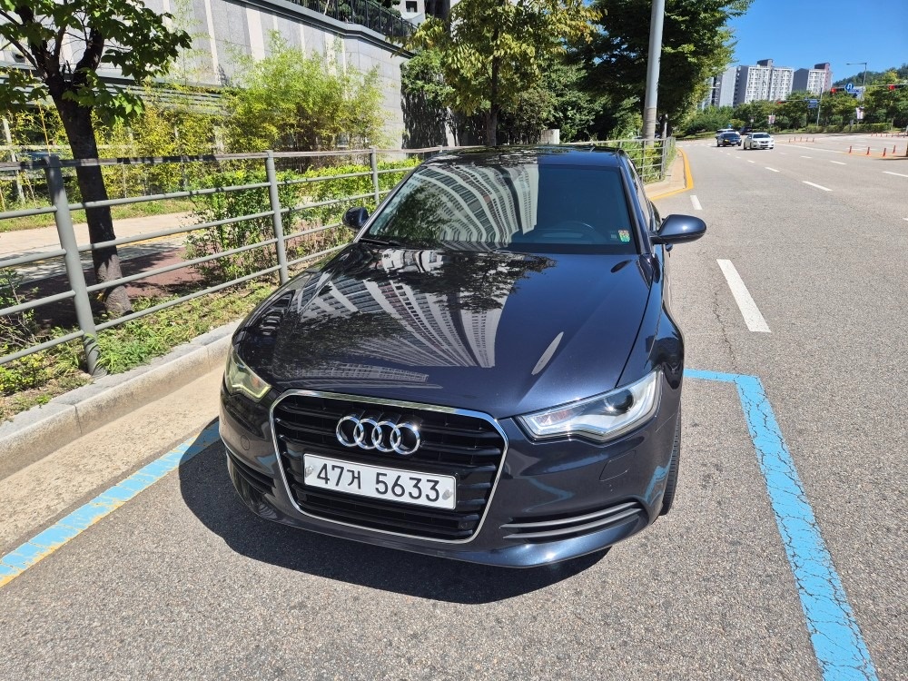 와이프가타던 아우디a6 2.0 tdi