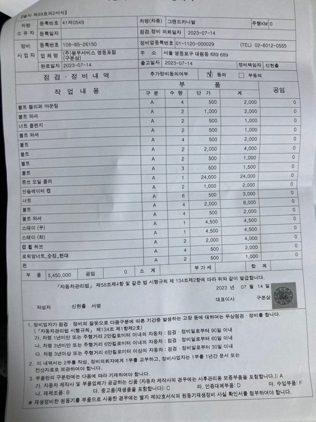 상태는 판매중인 카니발r 차량중 가장 중고차 직거래 (35)