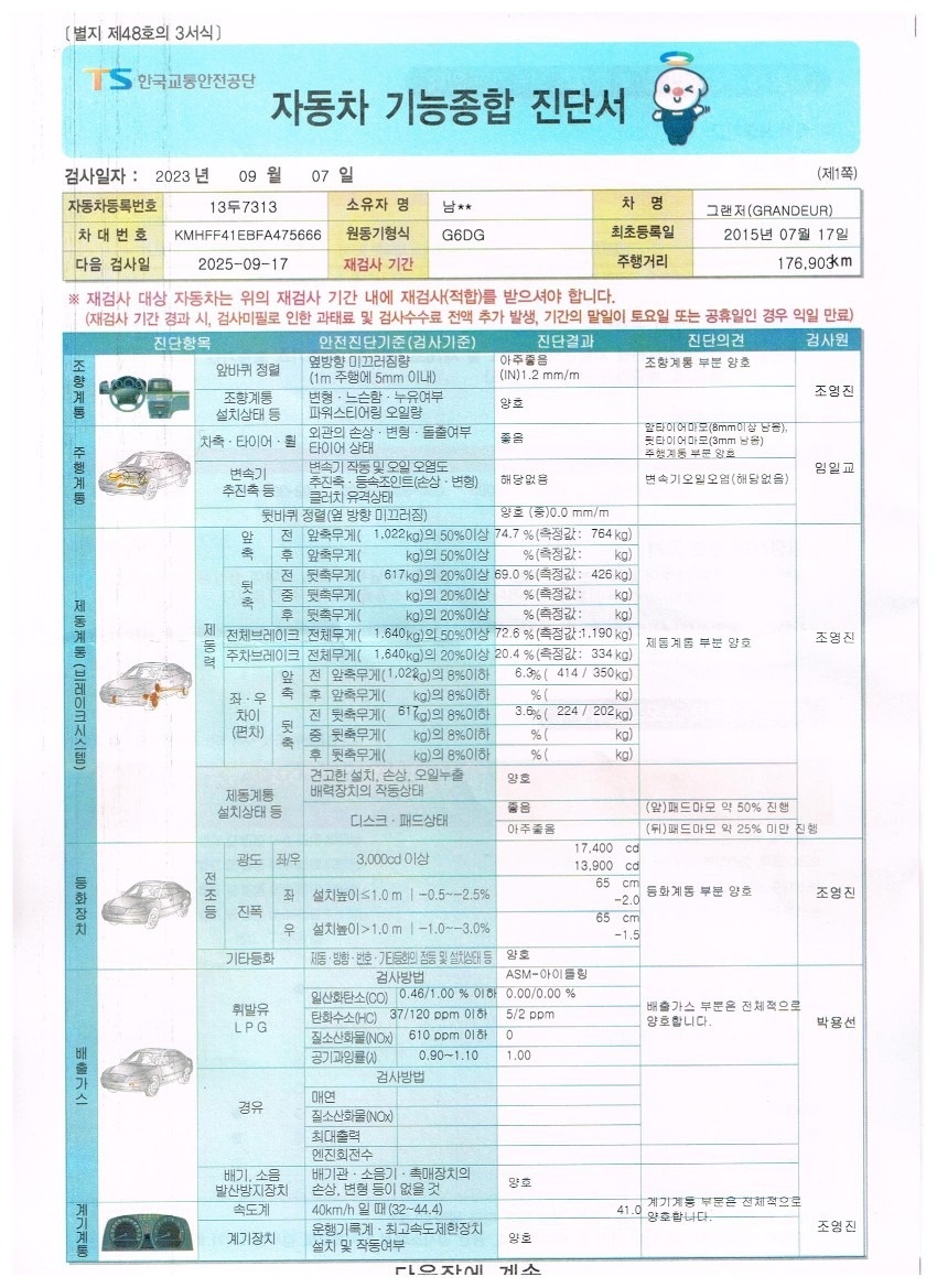 키2개, 블랙박스, 인수후 11개월동 중고차 직거래 (14)