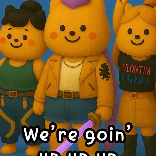We're going up!up!up!