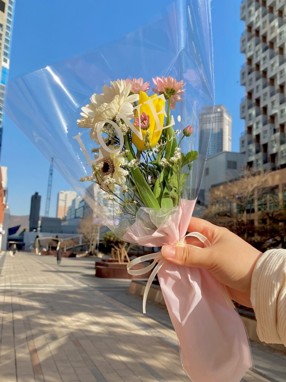 서씨네꽃집 꽃 러브포장 한다발 생화 택배 꽃배달 상품 썸네일
