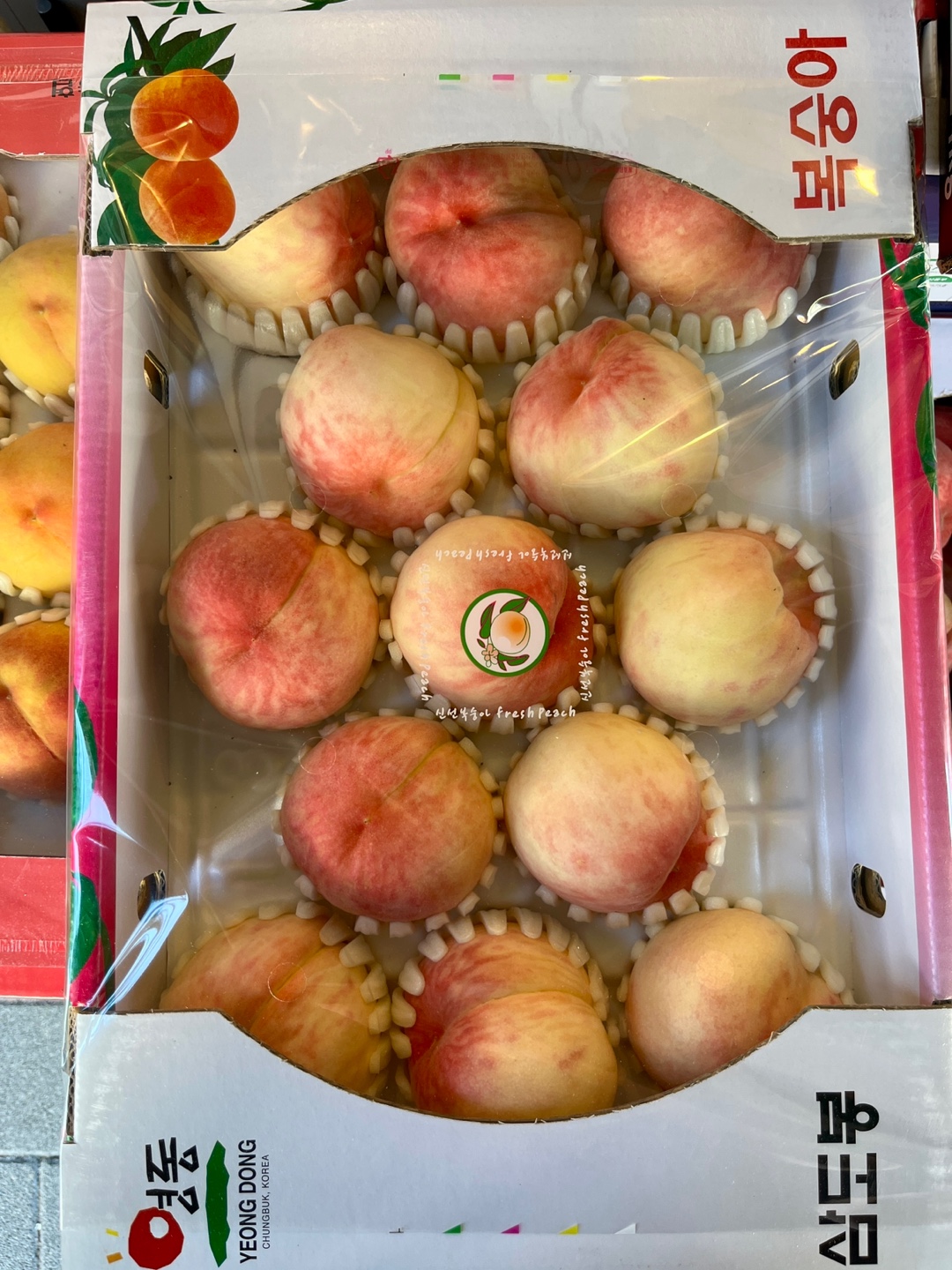 딱딱이복숭아 1박스 4kg(13과) 상품 썸네일