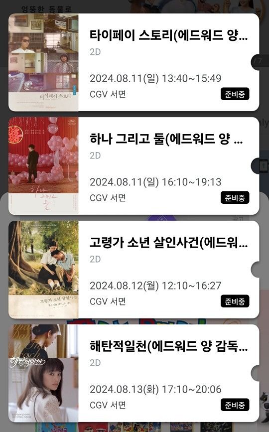 부산의 젊은 시네필 모임 앨범 사진