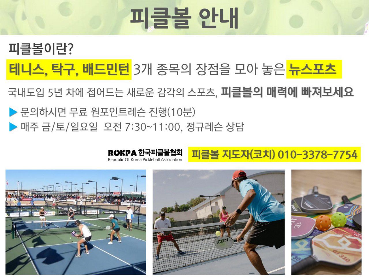 운정 피클볼 모임 앨범 사진