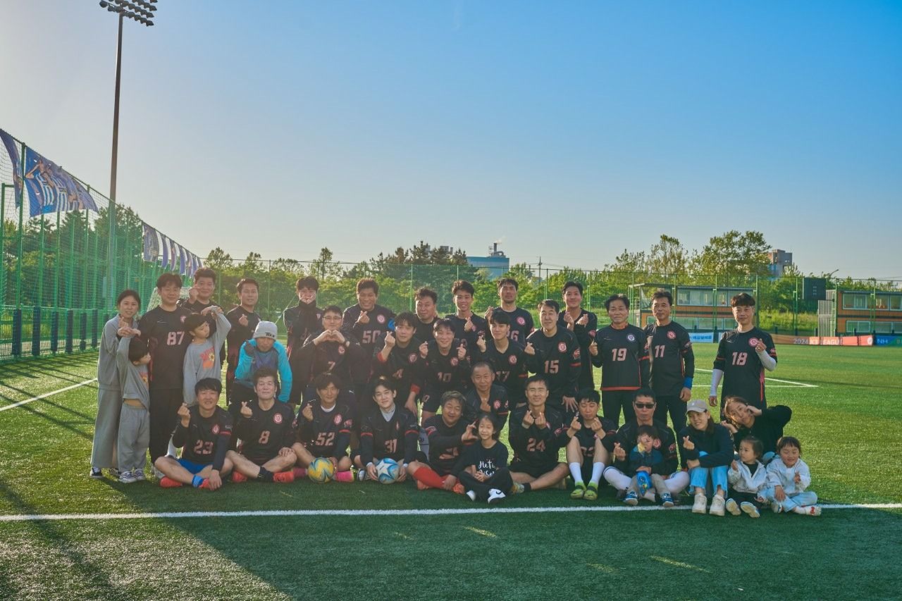 매주 일요일 오후 축구팀