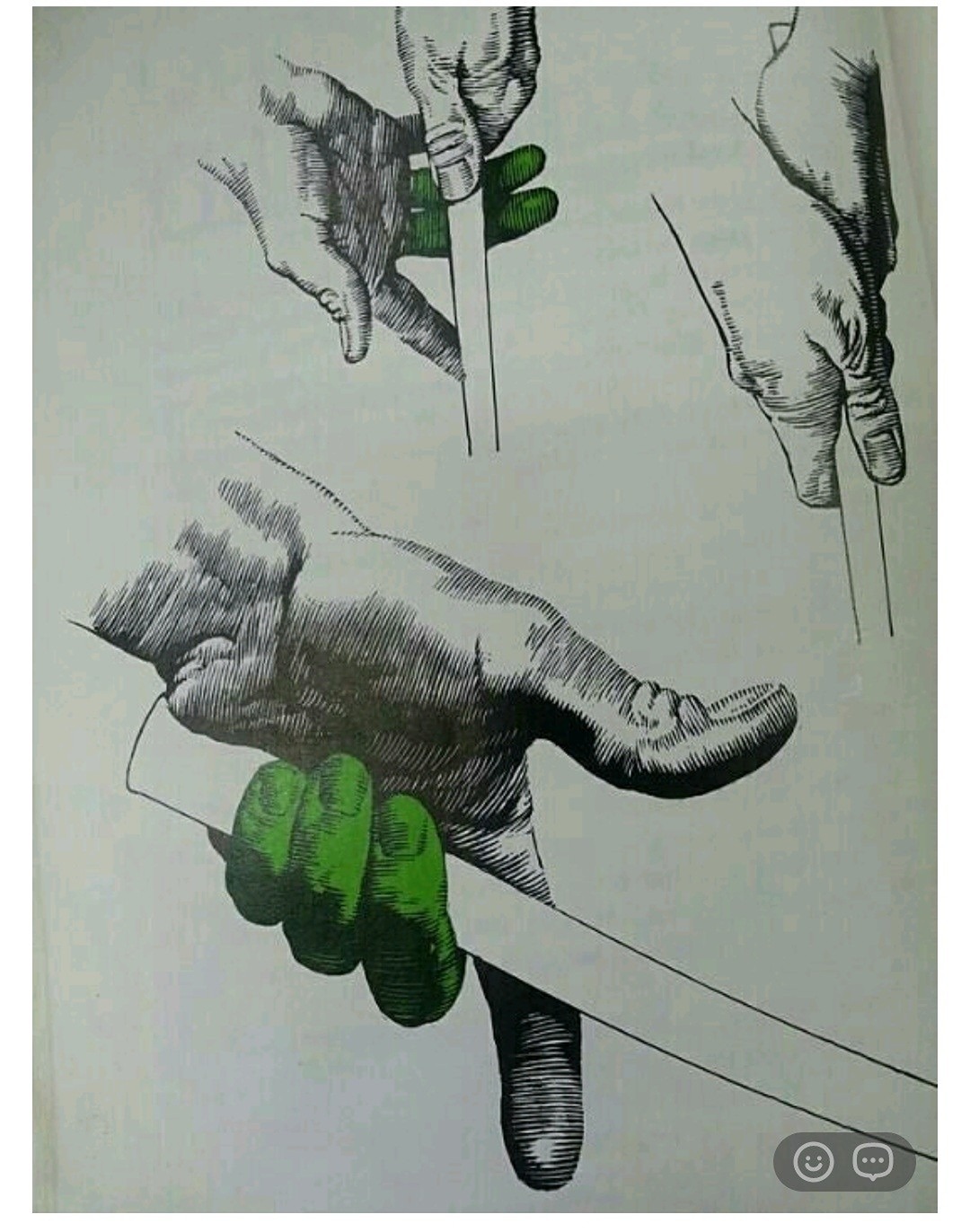 손으로 그립  잡는 방법은 
1. 줄다리기 할때 줄을잡는 방법
2. 낚시할때 낚시대 잡는 손동작
3. 파리채 잡는 모습 
4.  운전대 잡는 모습 
손이불편함을 느끼지 않게